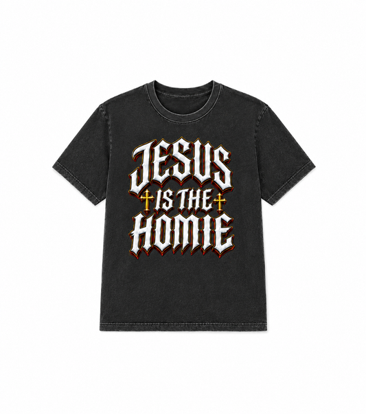 Jesus Is My Homie Heavyweight T-Shirt