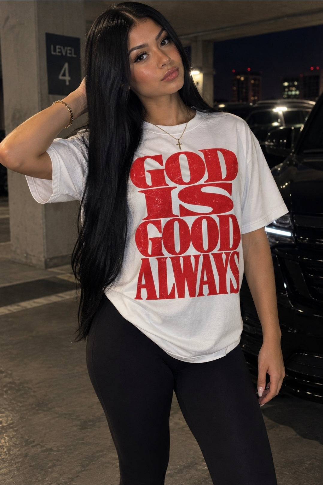 God Is Good Always Heavyweight T-Shirt