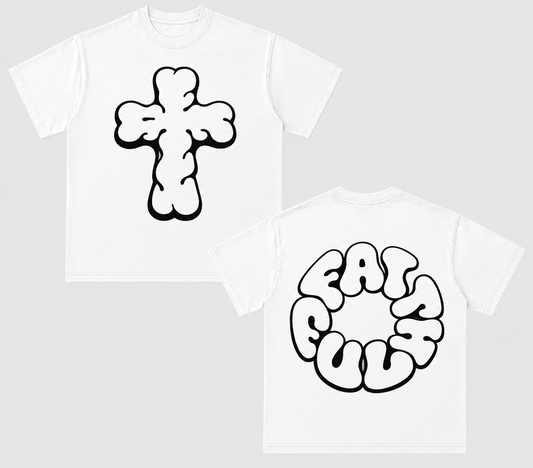 Retro Cloudy Faithful T‑Shirt