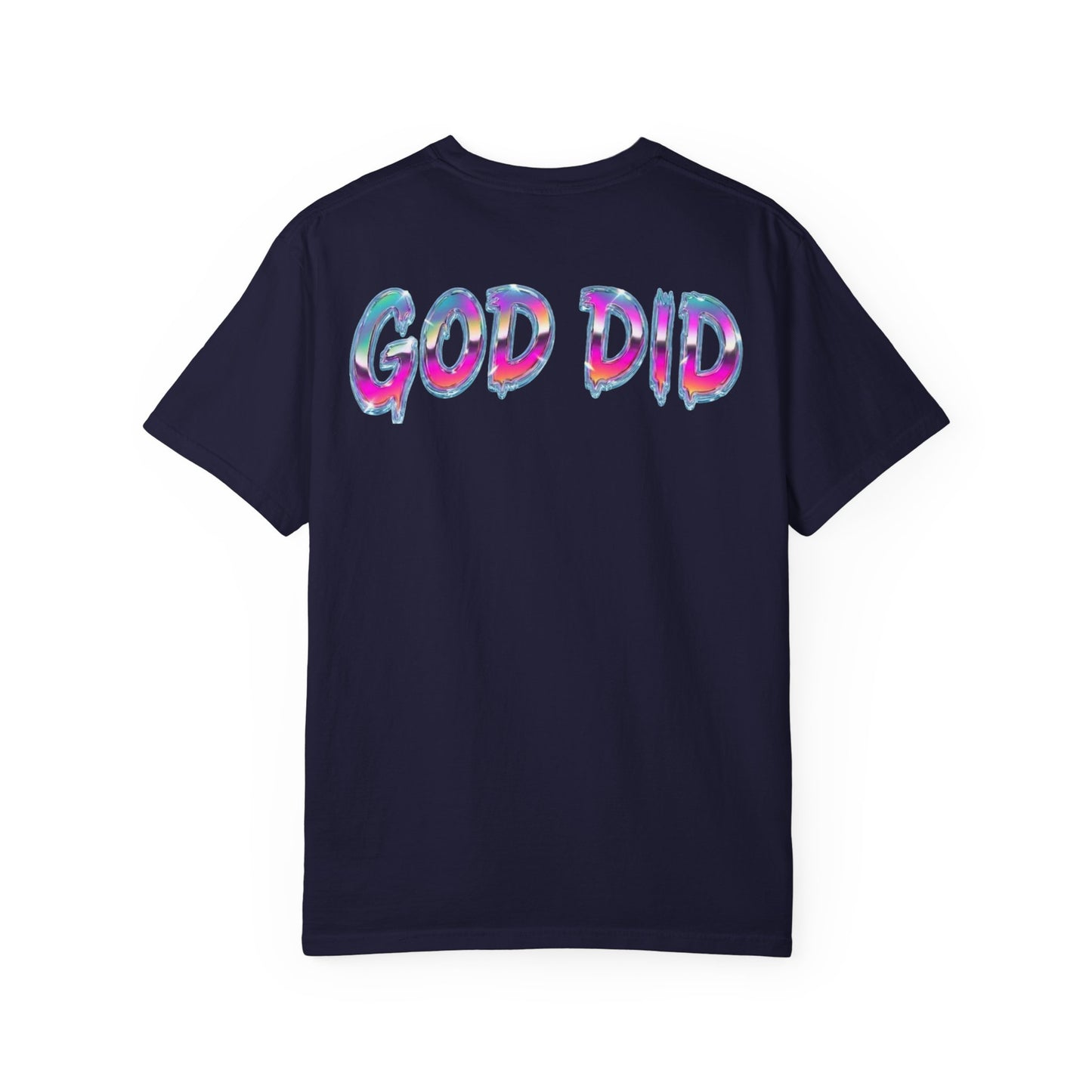 God Did Graphic Retro Religious Tee