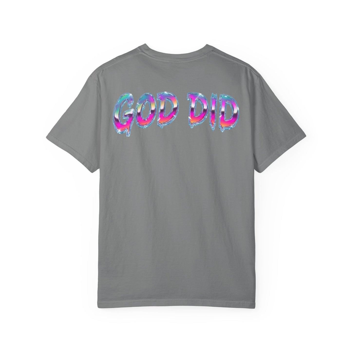 God Did Graphic Retro Religious Tee