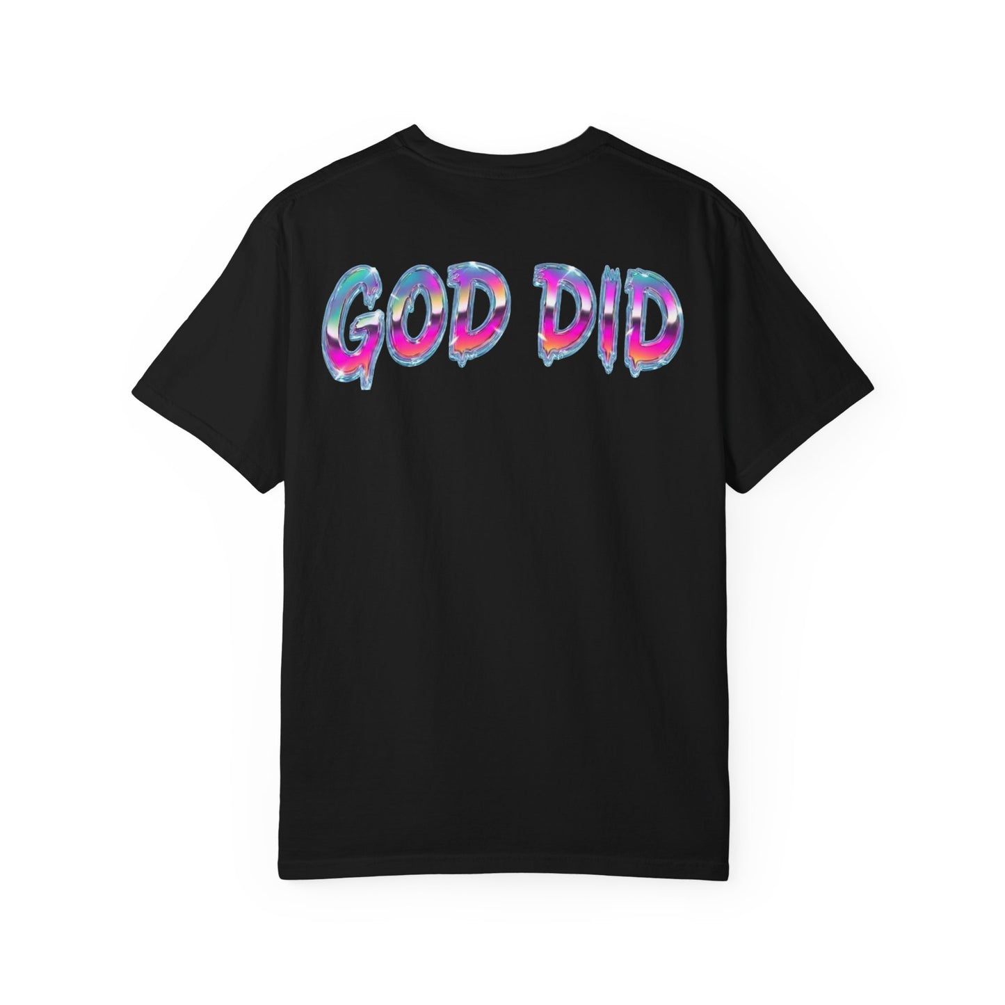 God Did Graphic Retro Religious Tee