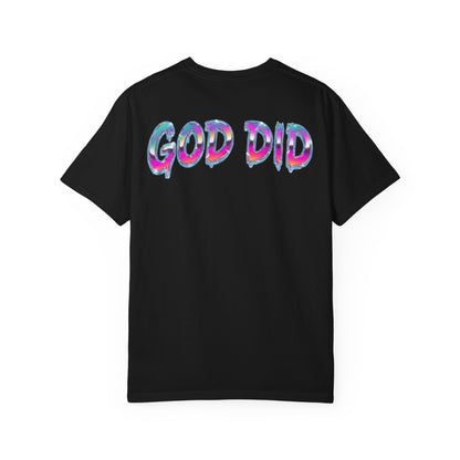 God Did Graphic Retro Religious Tee