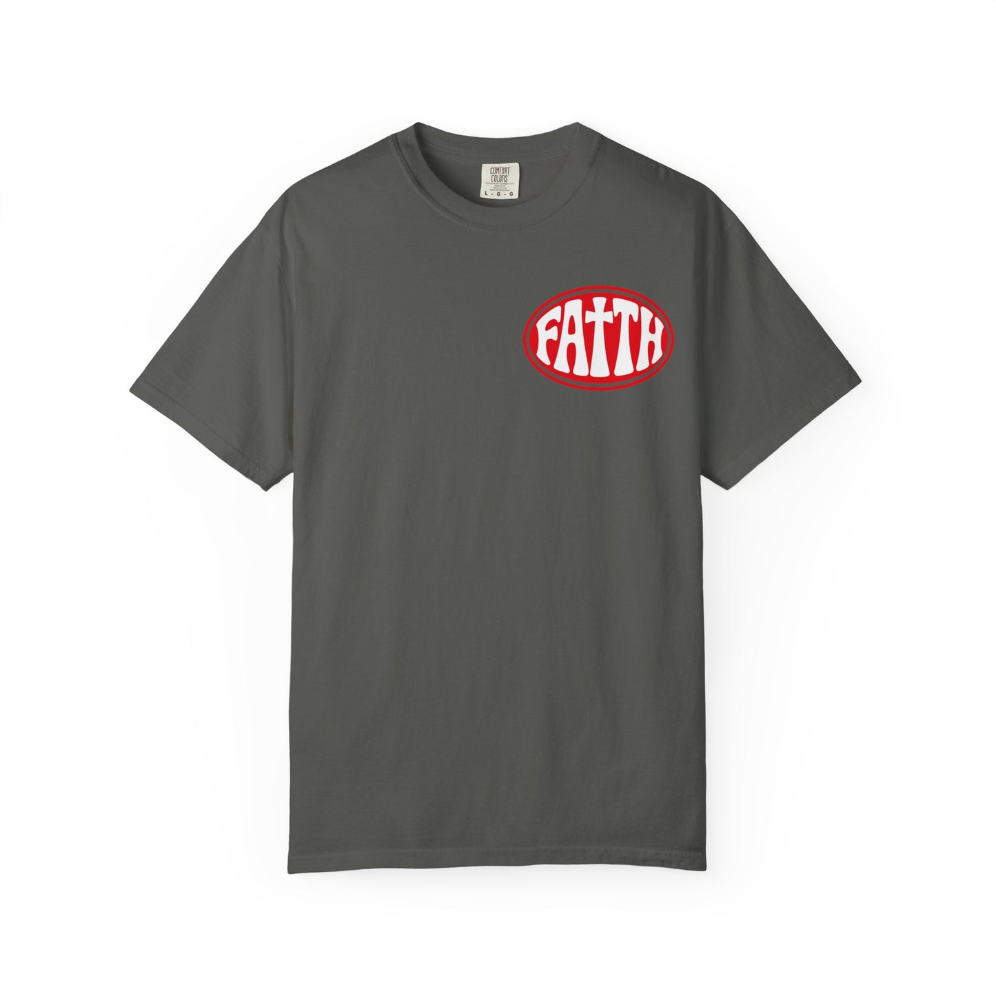 Faith T-Shirt "Walk By Faith And Not By Sight" Retro Christian Tee