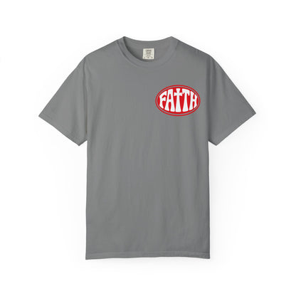 Faith T-Shirt "Walk By Faith And Not By Sight" Retro Christian Tee