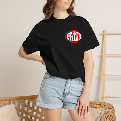 Faith T-Shirt "Walk By Faith And Not By Sight" Retro Christian Tee