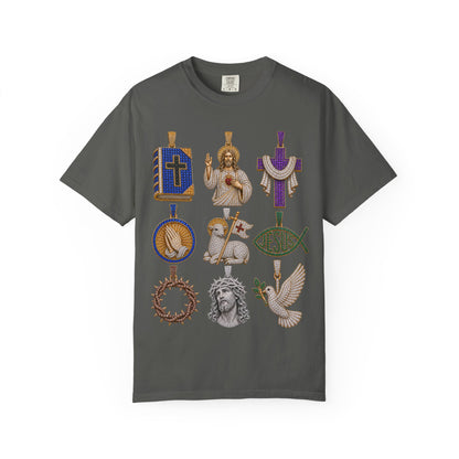 Diamond Christian Pendant Tee