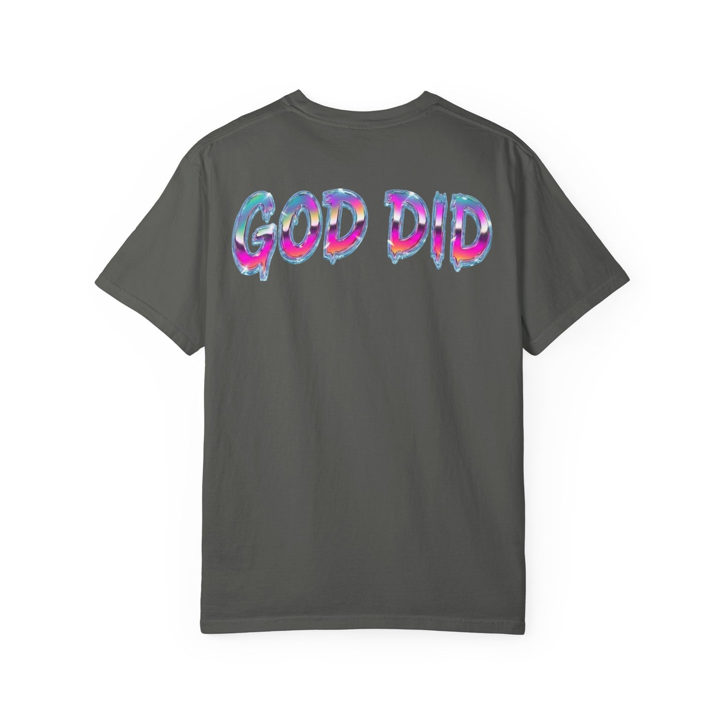 God Did Graphic Retro Religious Tee