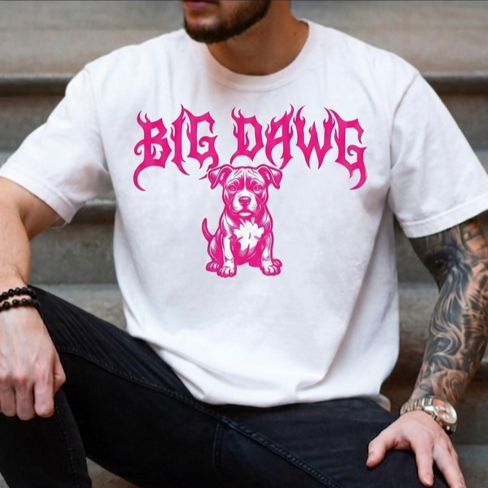 Pink Big Dawg T-shirt