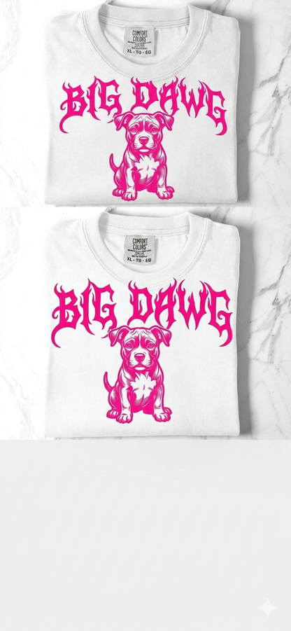 Pink Big Dawg T-shirt