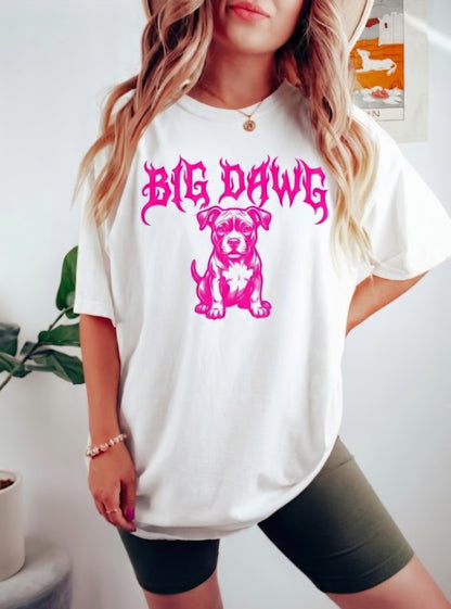 Pink Big Dawg T-shirt