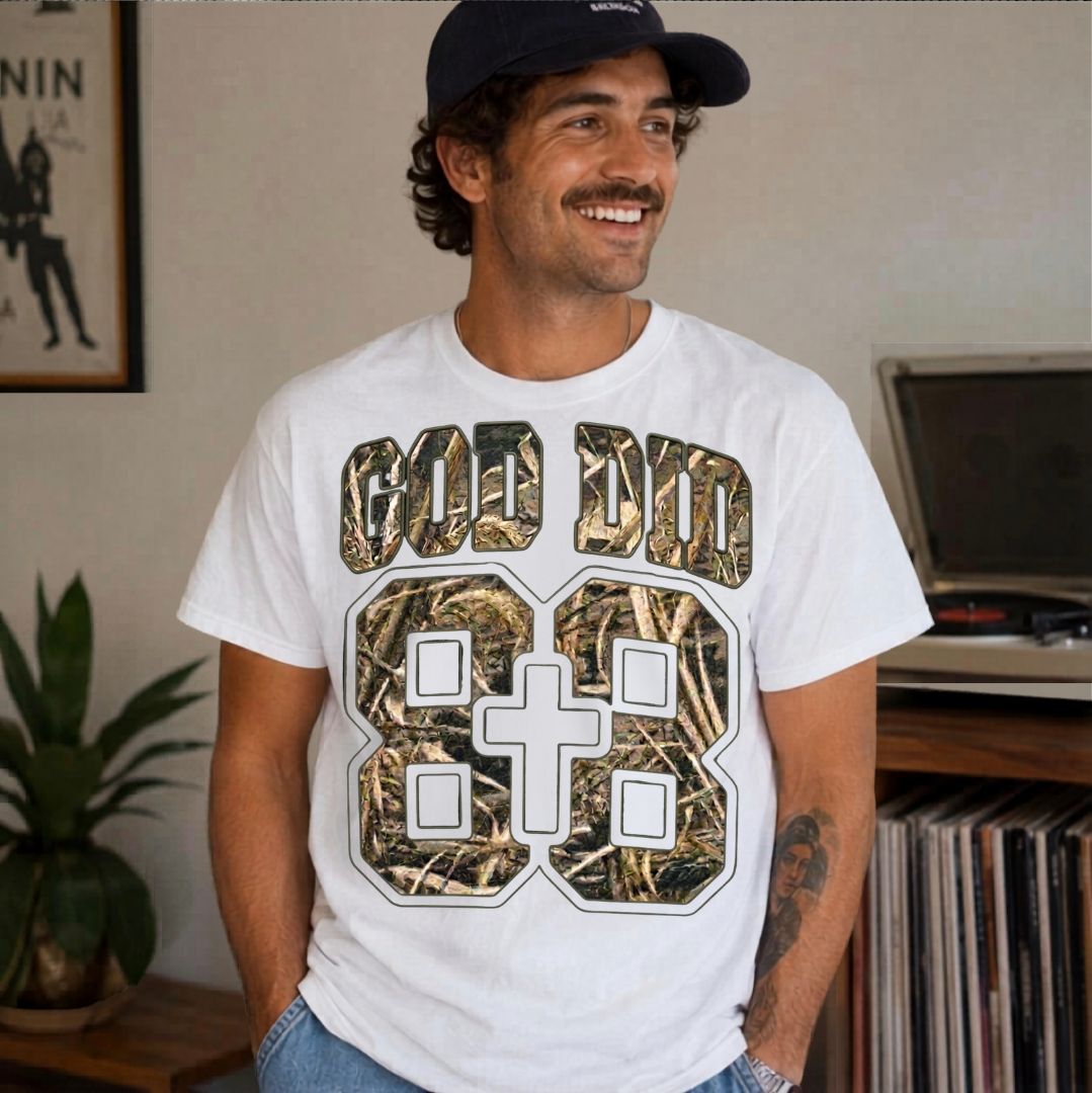 God Did Gospel Camouflage T-Shirt