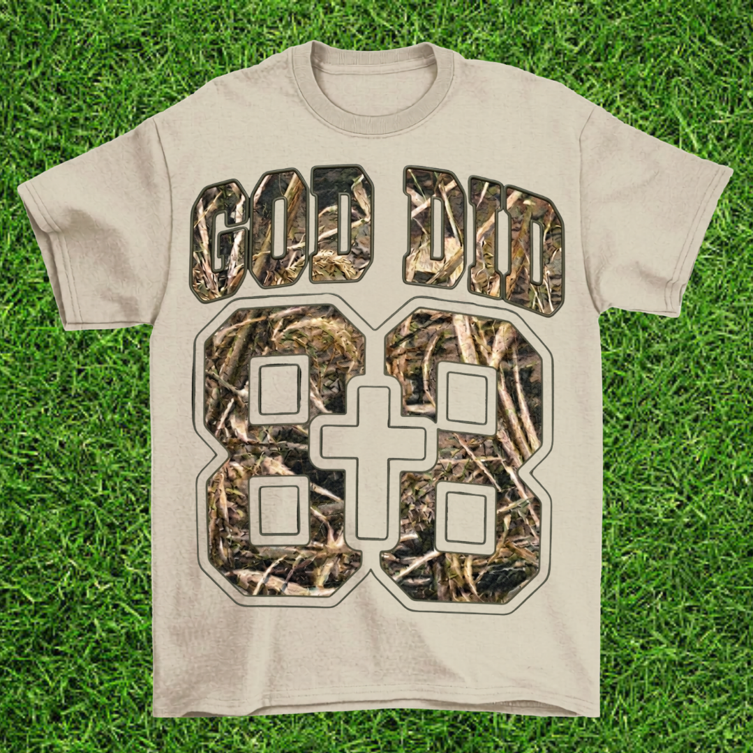 God Did Gospel Camouflage T-Shirt