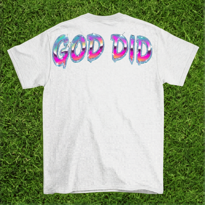 God Did Graphic Retro Religious Tee