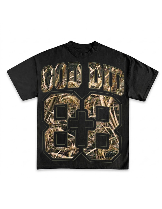 God Did Gospel Camouflage T-Shirt