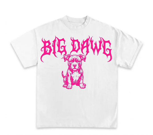 Pink Big Dawg T-shirt