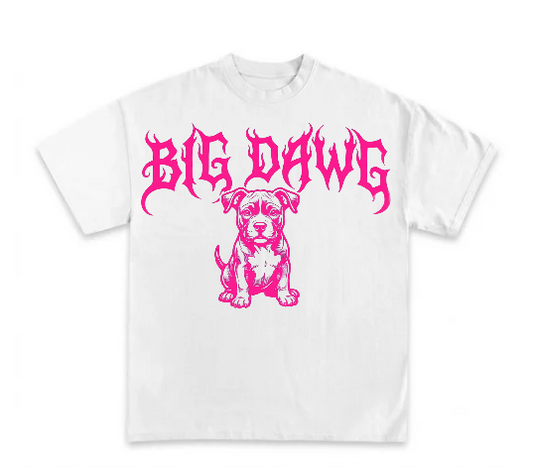 Pink Big Dawg T-shirt