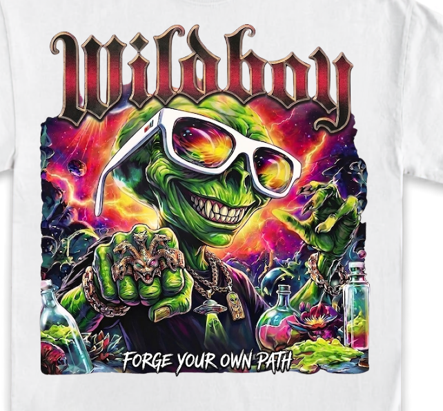 WildBoy Forge Your Own Path Alien Tee