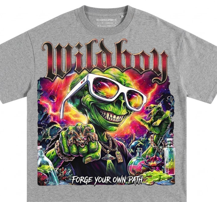 WildBoy Forge Your Own Path Alien Tee