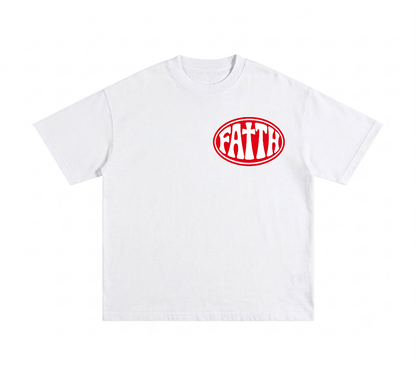 Faith T-Shirt "Walk By Faith And Not By Sight" Retro Christian Tee