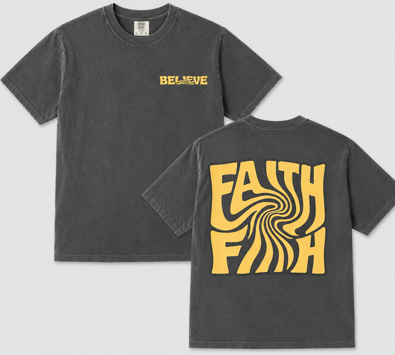 Faith Vibe & Believe Tee