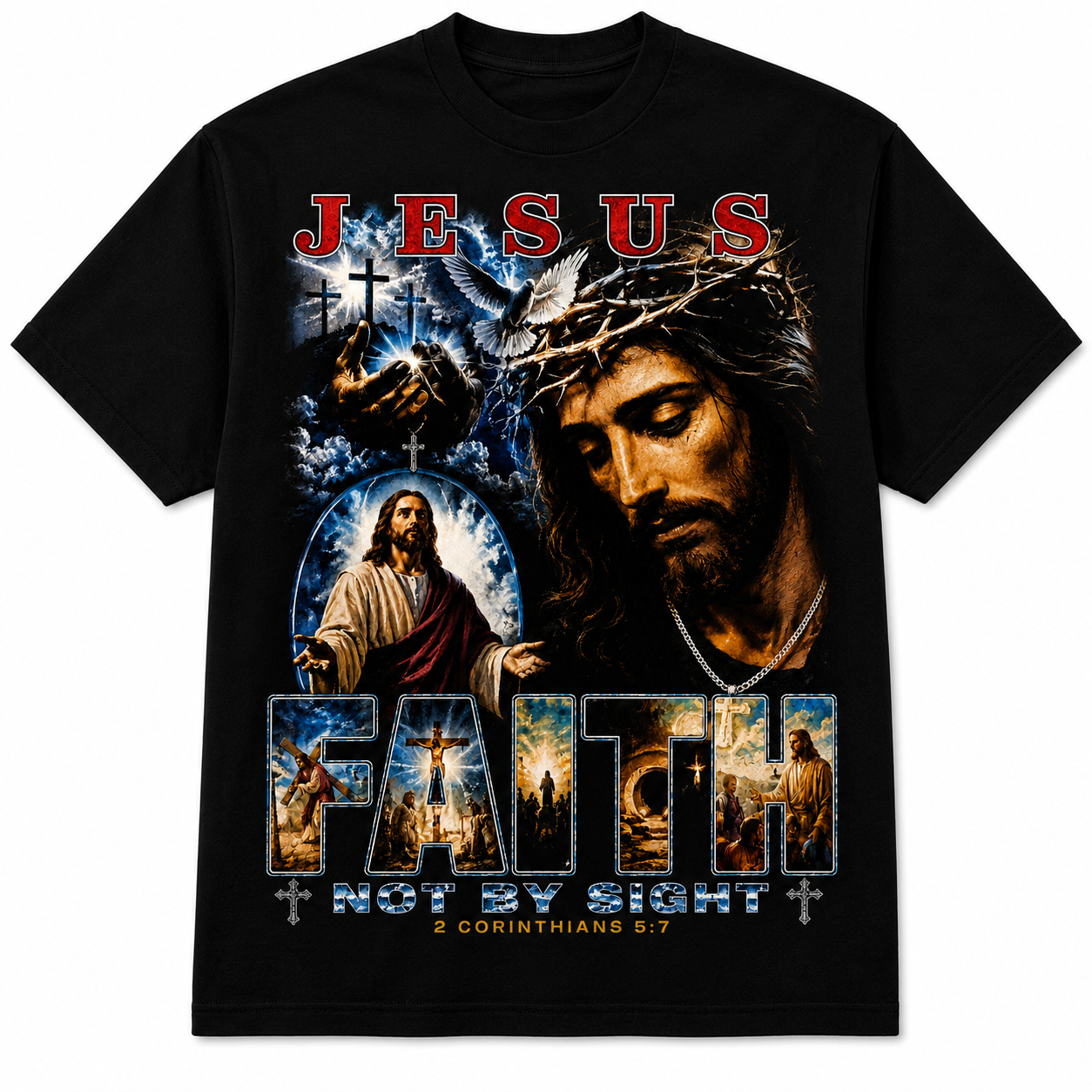 Jesus Faith Y2K Vintage T-shirt