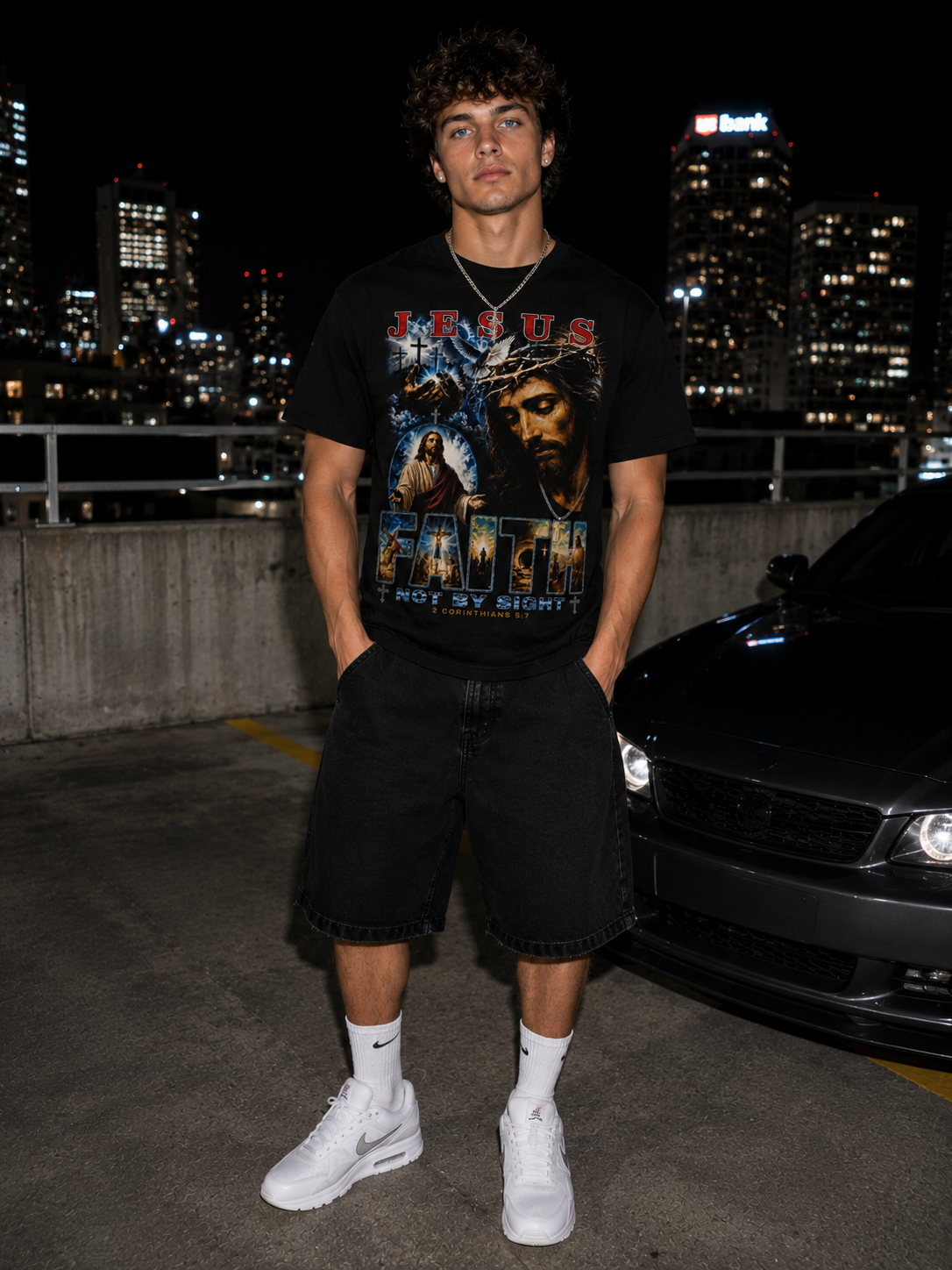 Jesus Faith Y2K Vintage T-shirt