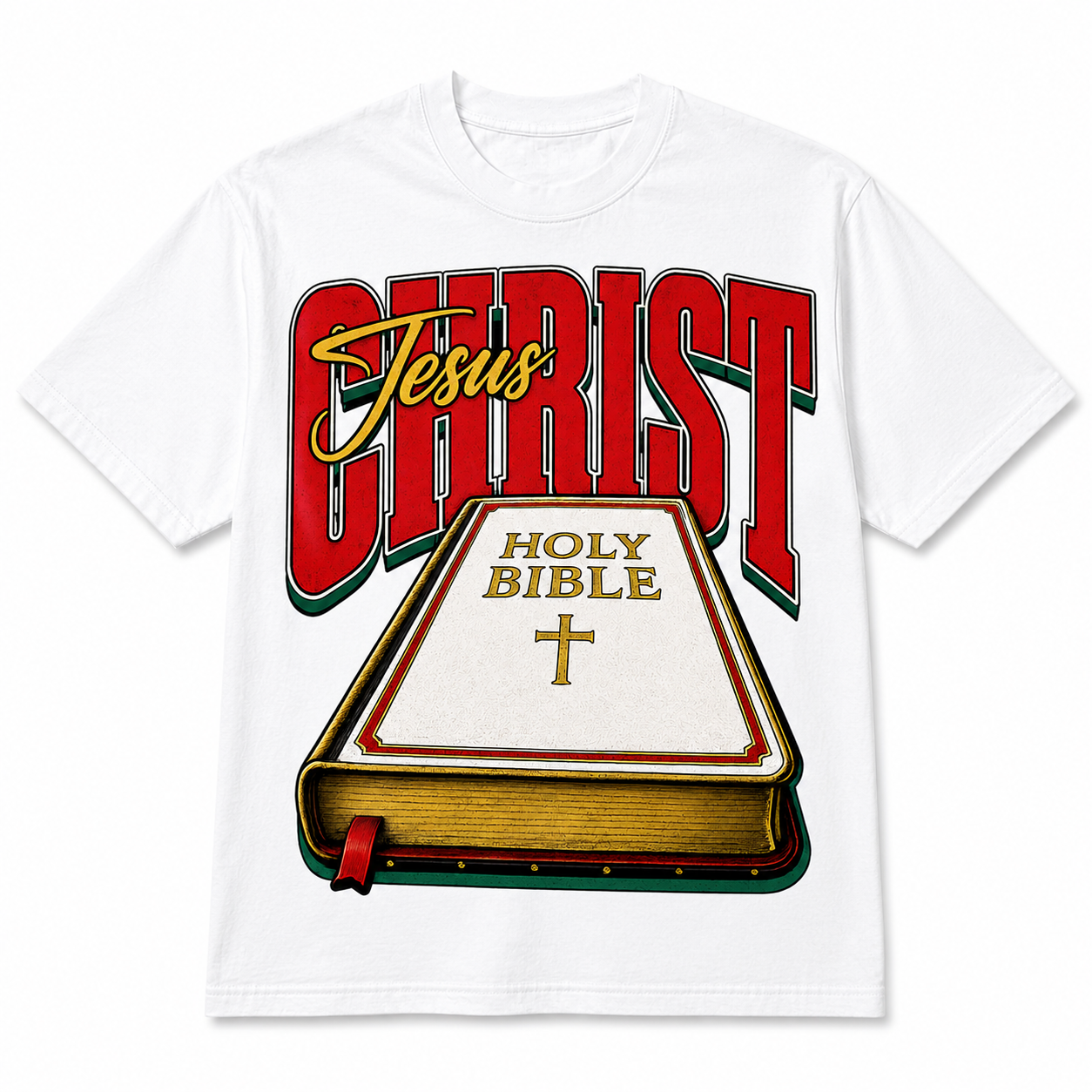 OG Jesus Christ Holy Bible T-Shirt