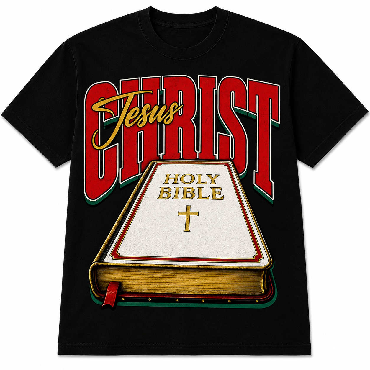 OG Jesus Christ Holy Bible T-Shirt