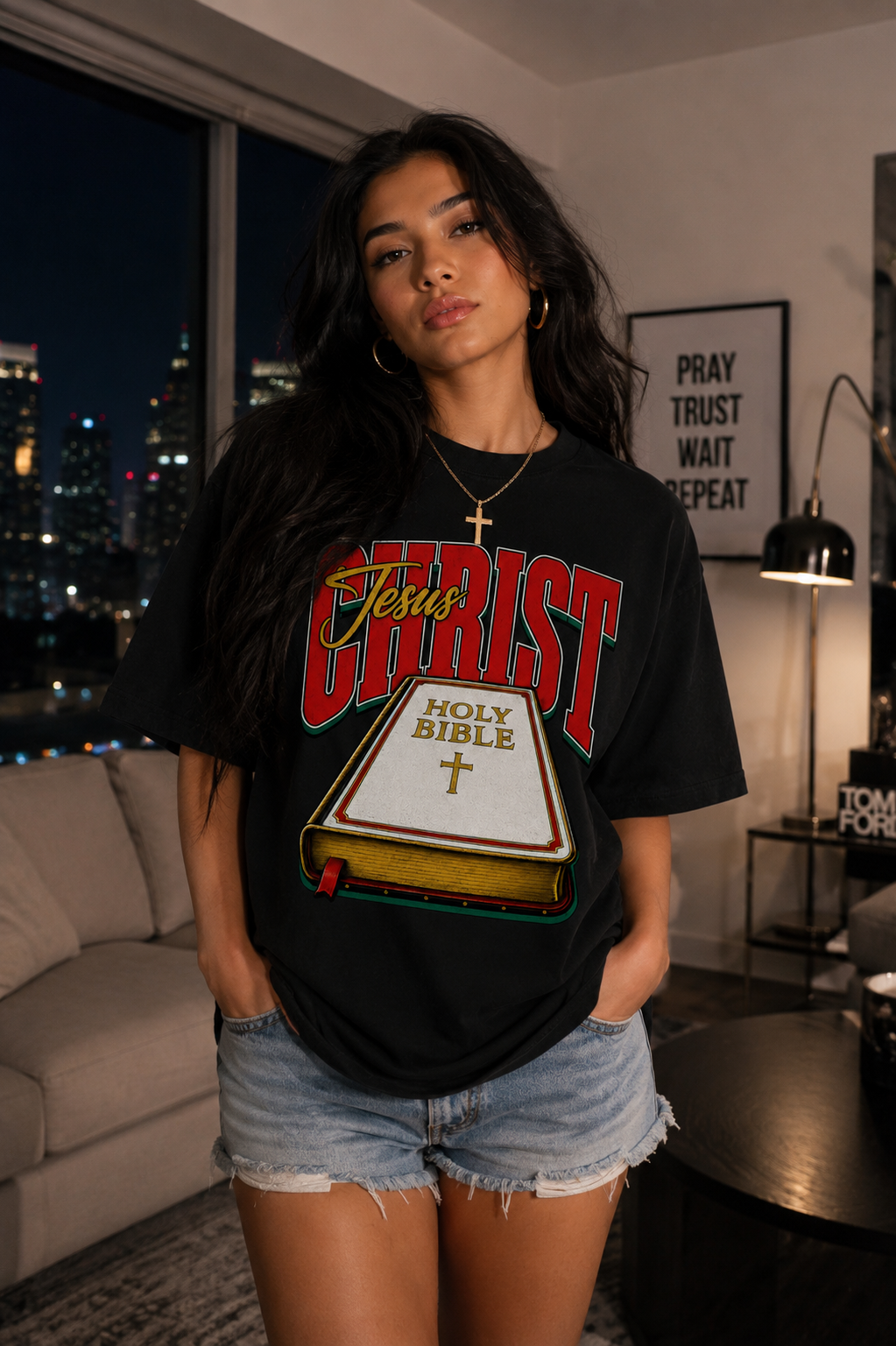 OG Jesus Christ Holy Bible T-Shirt