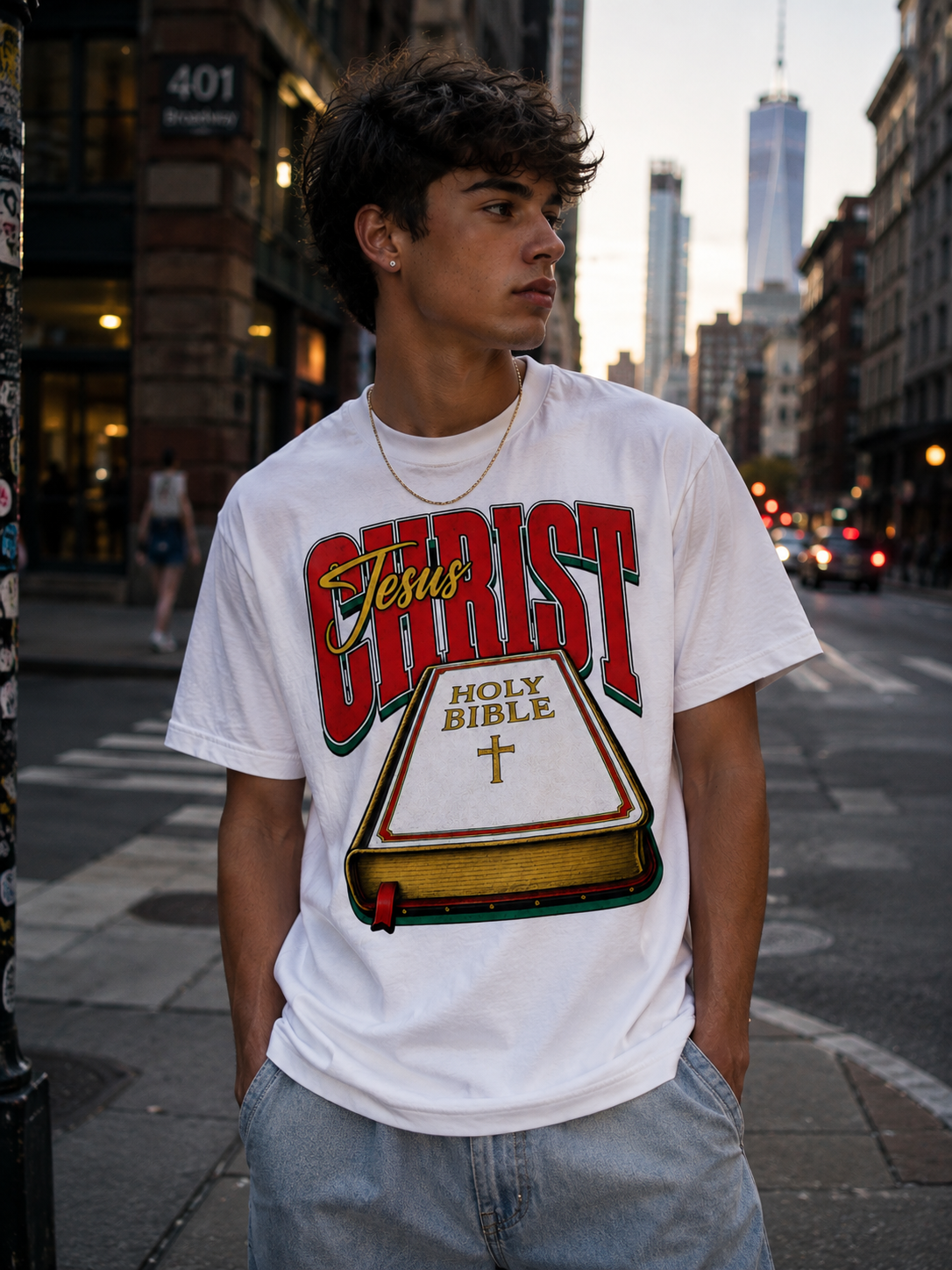OG Jesus Christ Holy Bible T-Shirt