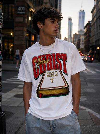 OG Jesus Christ Holy Bible T-Shirt