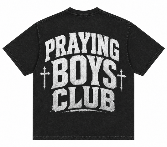 Saved Not Soft Praying Boys Club T-Shirt
