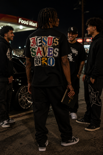 Jesus Saves Bro Tee