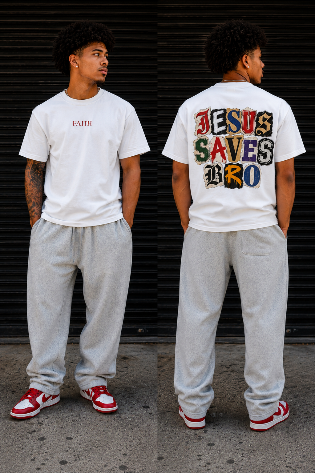 Jesus Saves Bro Tee