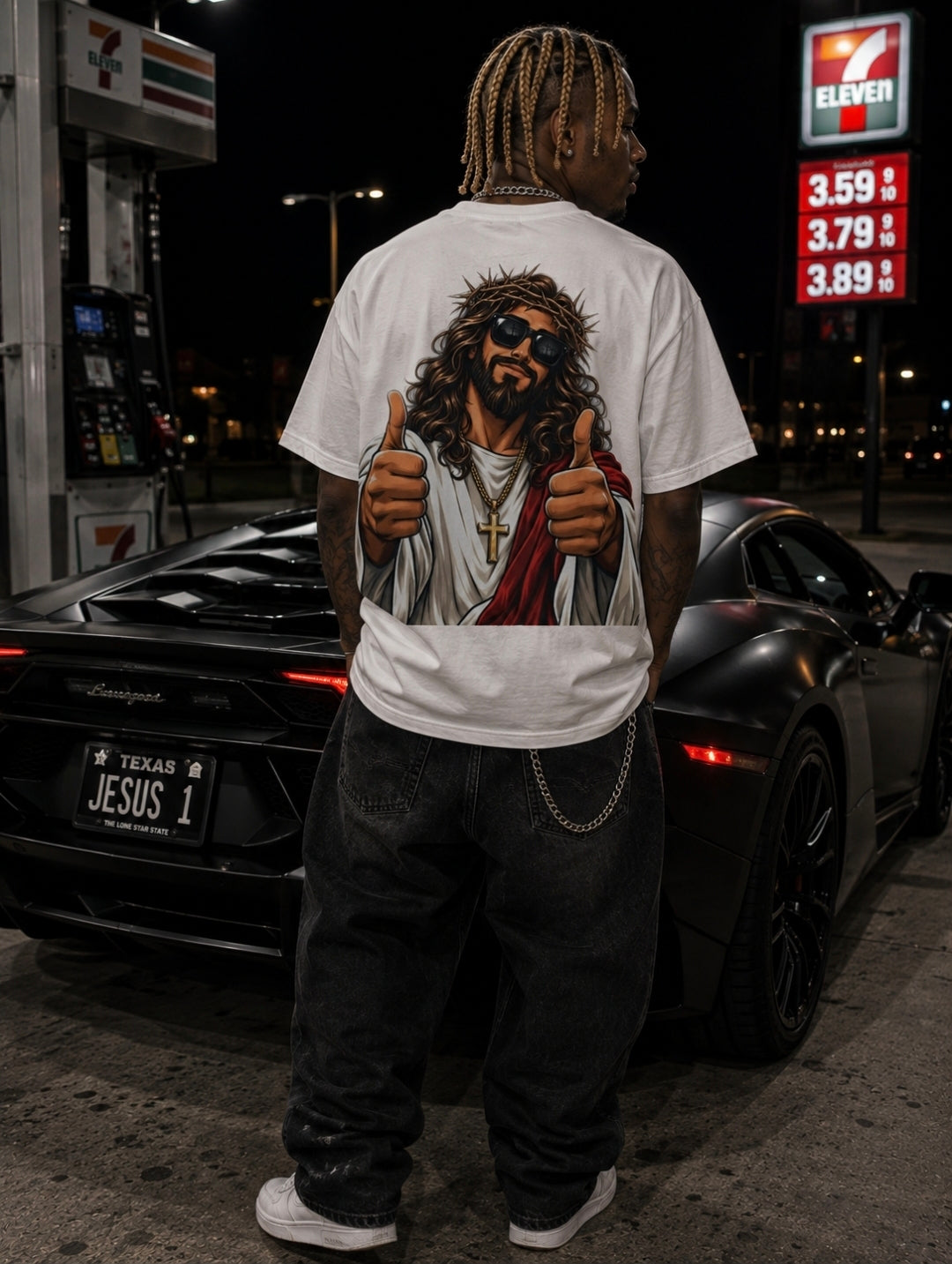 Jesus Is My Homie Heavyweight T-Shirt