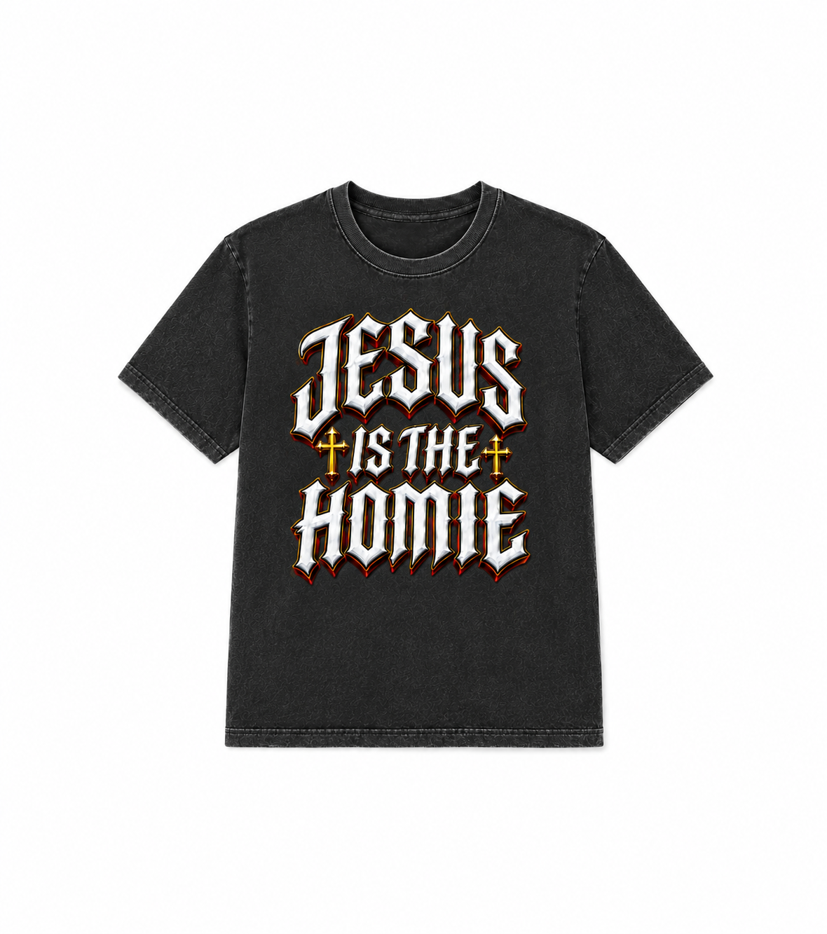 Jesus Is My Homie Heavyweight T-Shirt