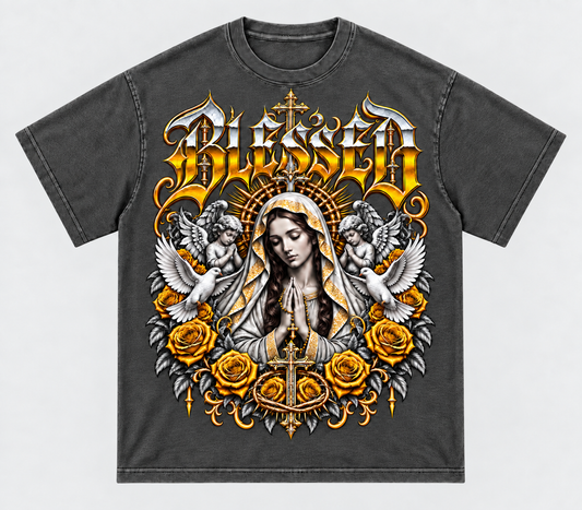 Blessed Virgin Mary Heavyweight T-Shirt