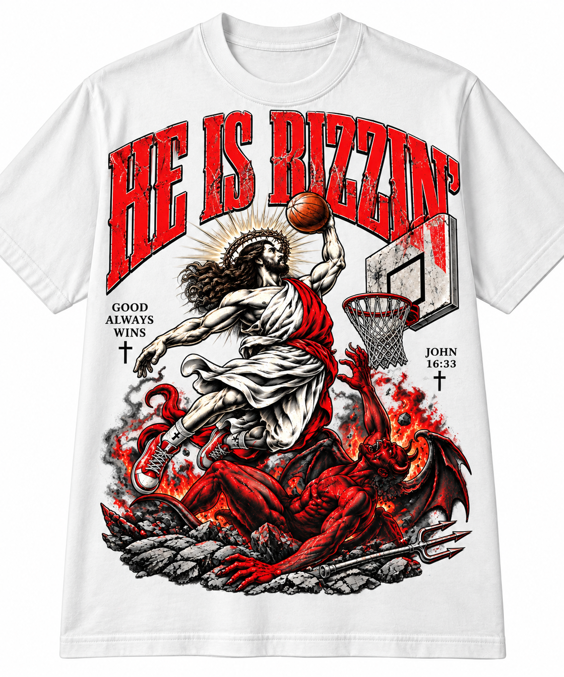 He Is Rizzin' Tee