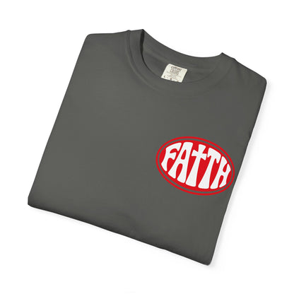 Faith T-Shirt "Walk By Faith And Not By Sight" Retro Christian Tee