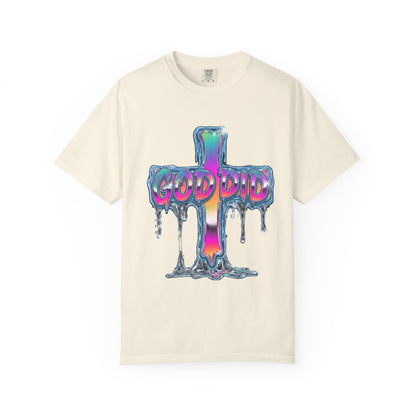 God Did Graphic Retro Religious Tee