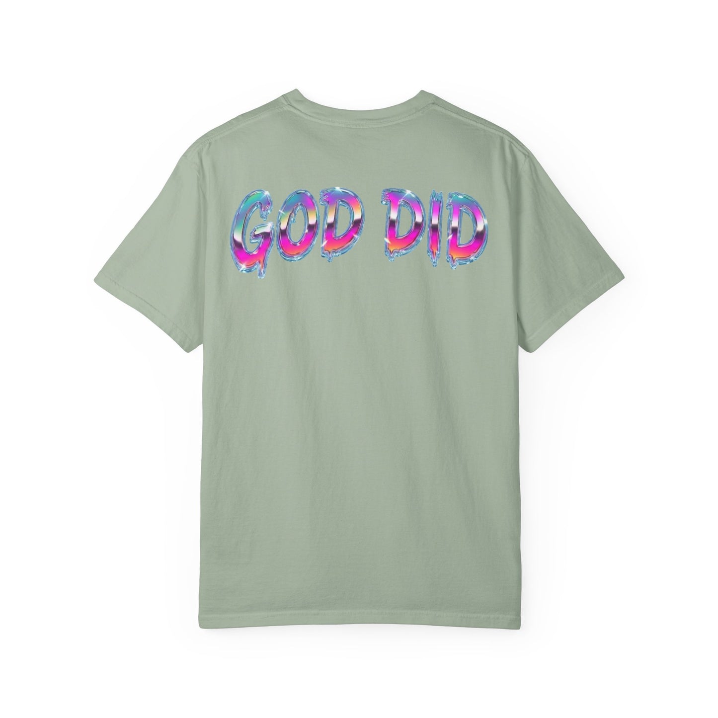 God Did Graphic Retro Religious Tee
