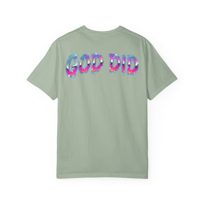 God Did Graphic Retro Religious Tee