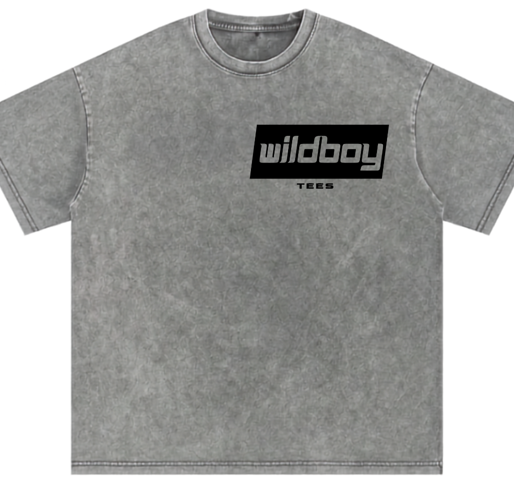 Wildboy Tee — Minimal Logo Graphic T-Shirt