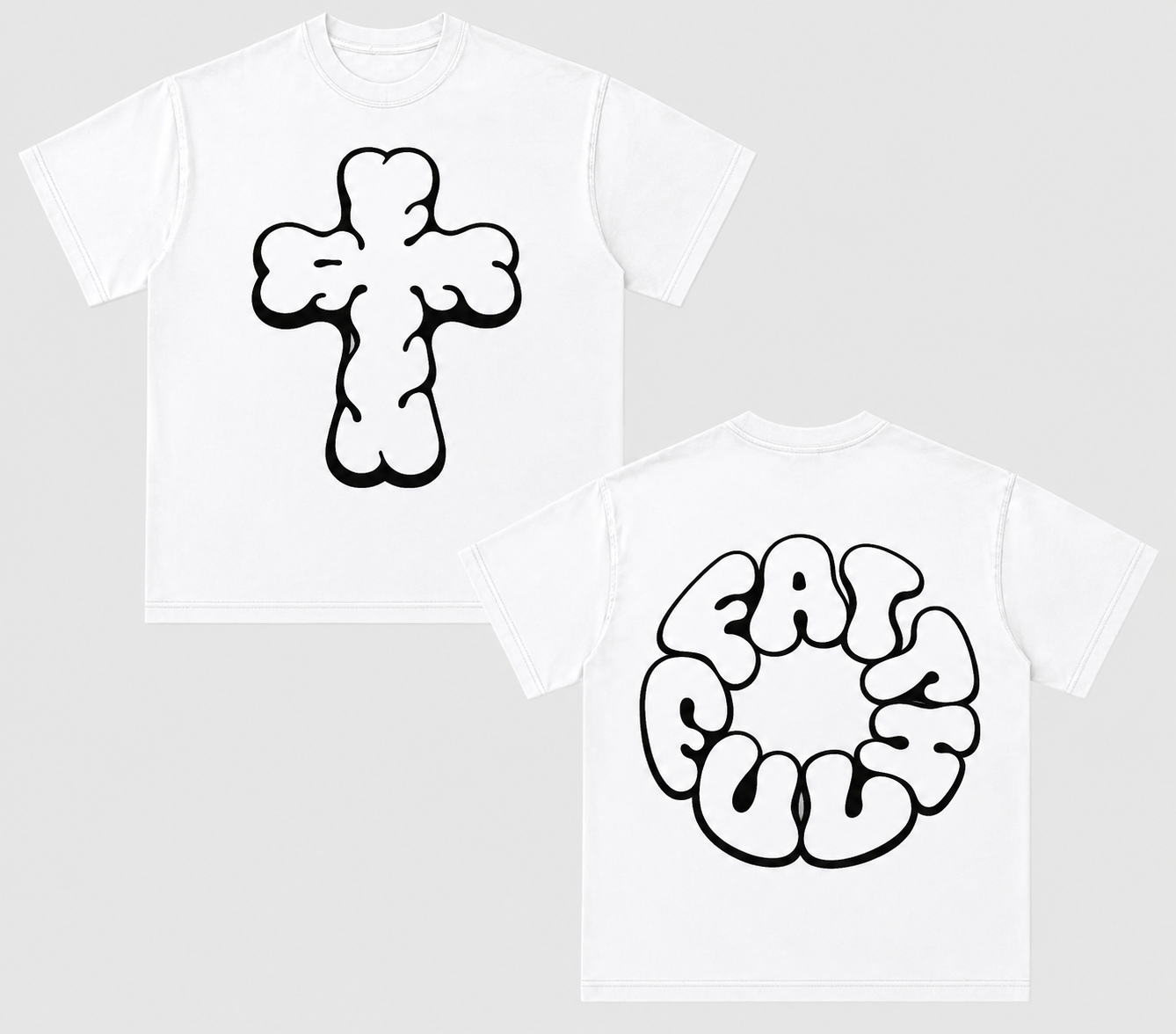 Retro Cloudy Faithful T‑Shirt
