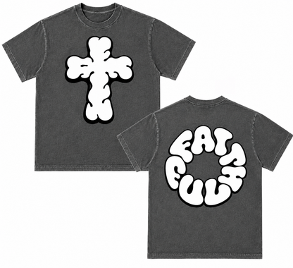 Retro Cloudy Faithful T‑Shirt